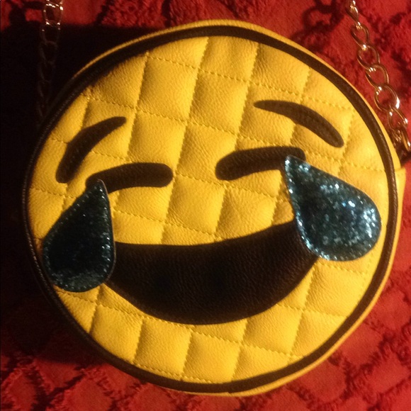 round yellow purse